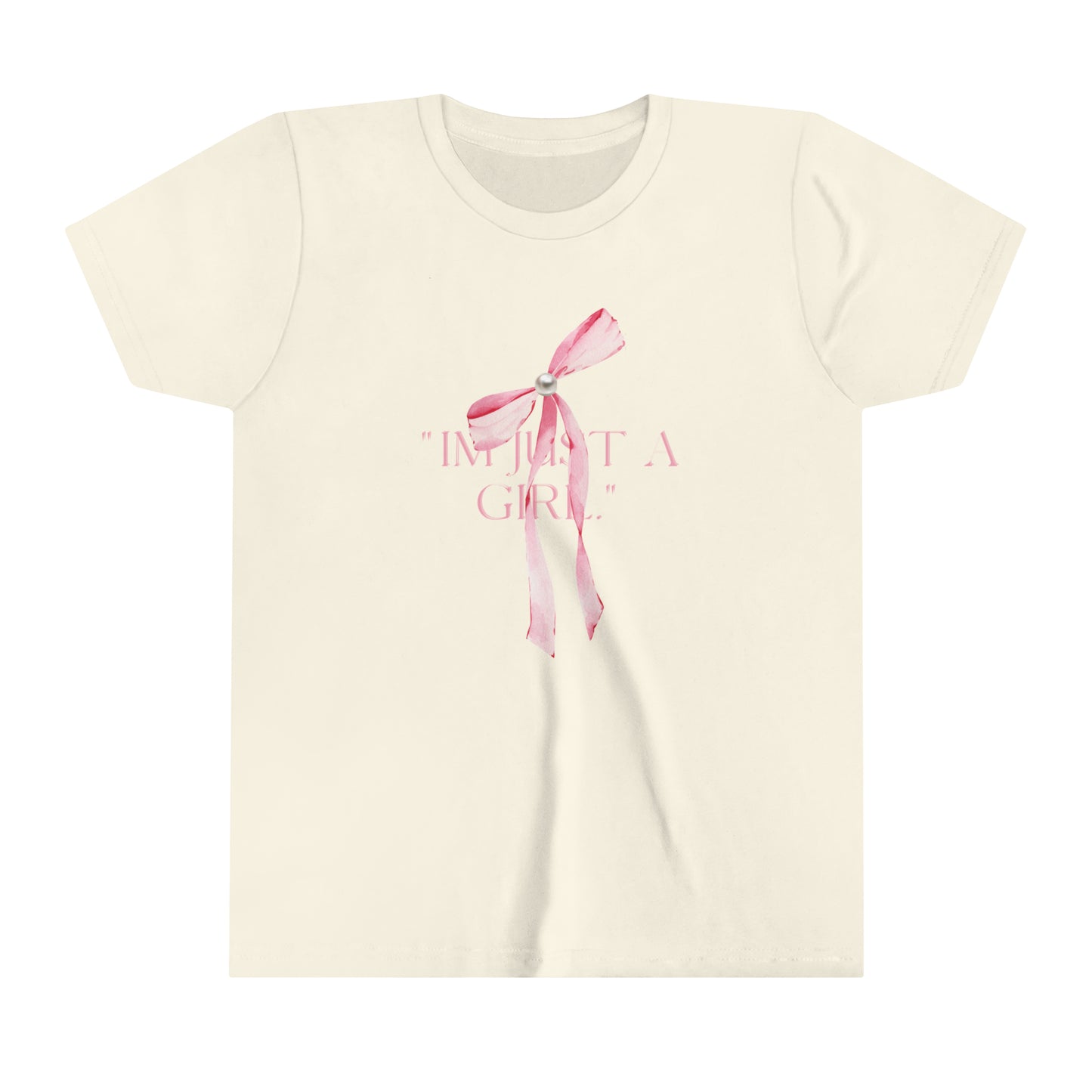 "I'm Just A Girl" Kids Tee