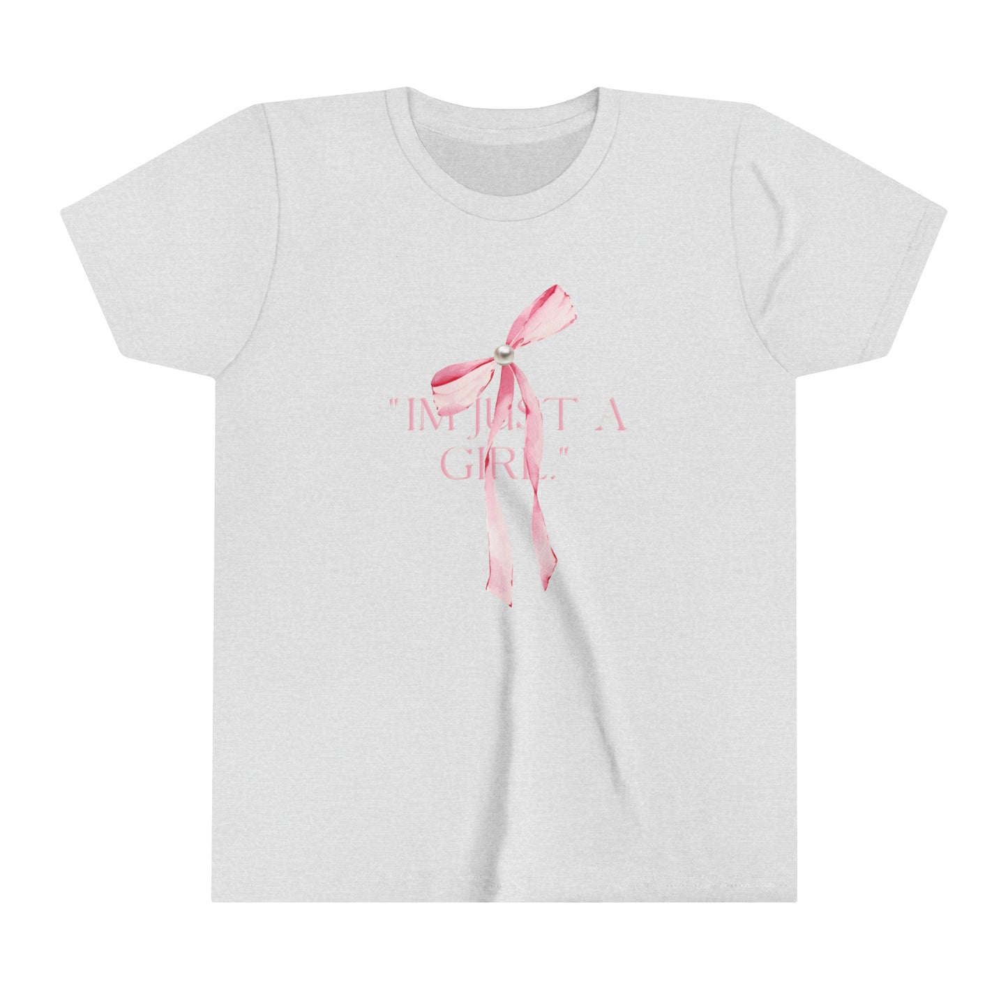 "I'm Just A Girl" Kids Tee