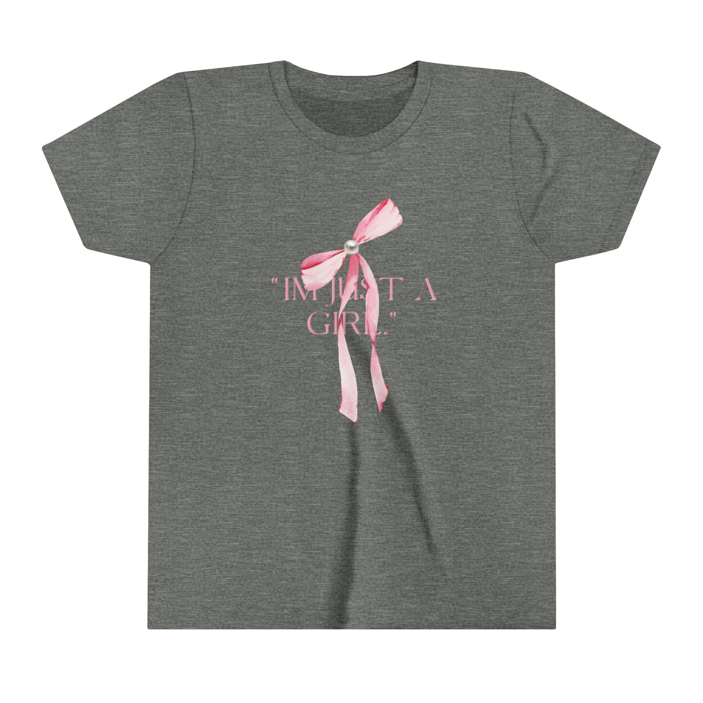 "I'm Just A Girl" Kids Tee