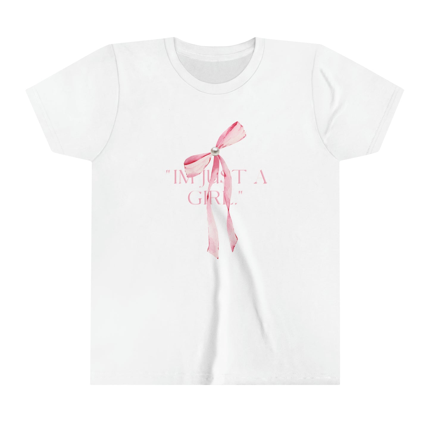 "I'm Just A Girl" Kids Tee