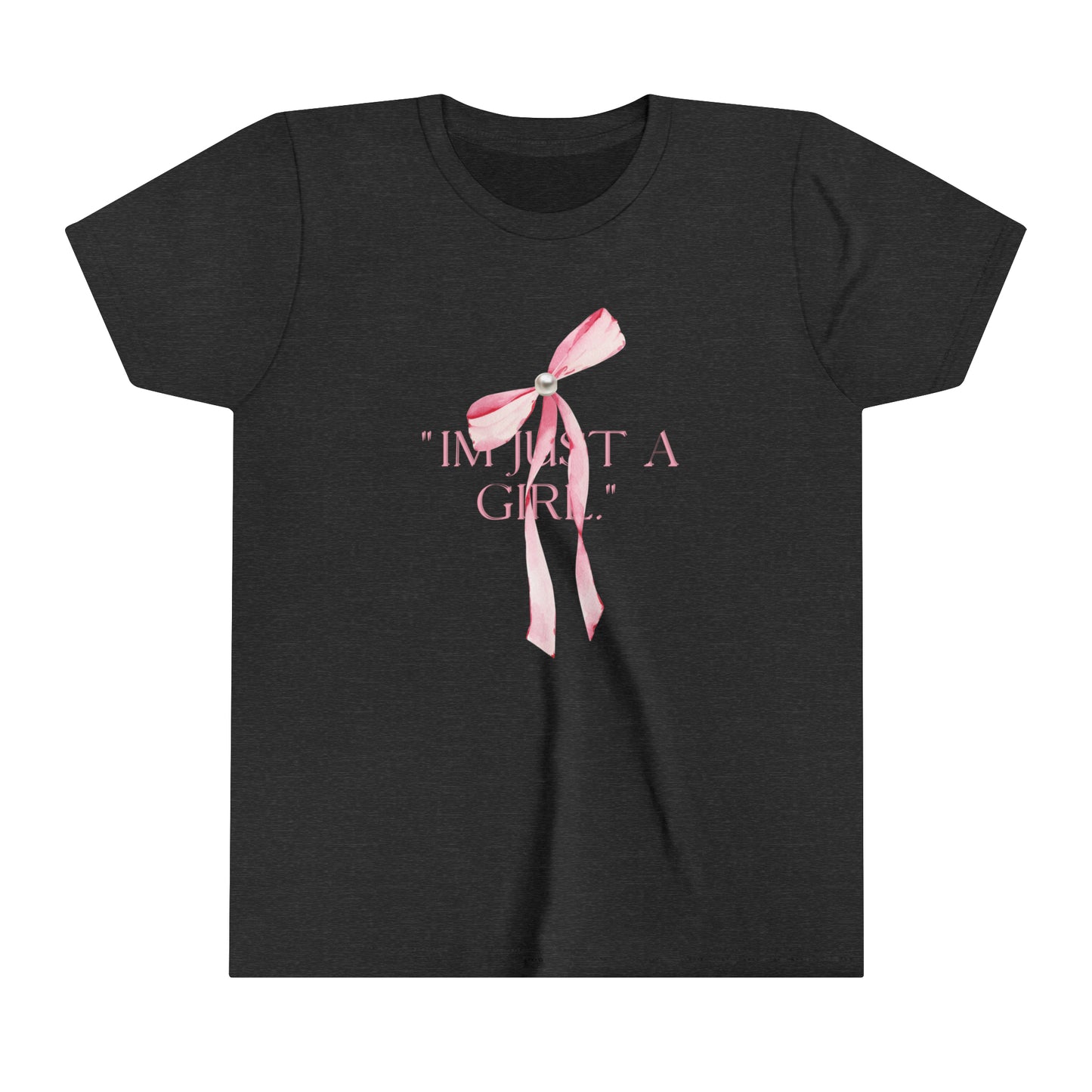 "I'm Just A Girl" Kids Tee