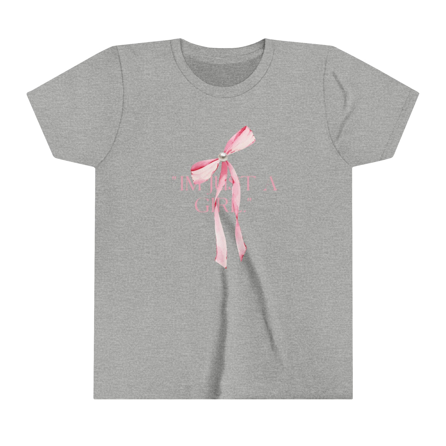 "I'm Just A Girl" Kids Tee